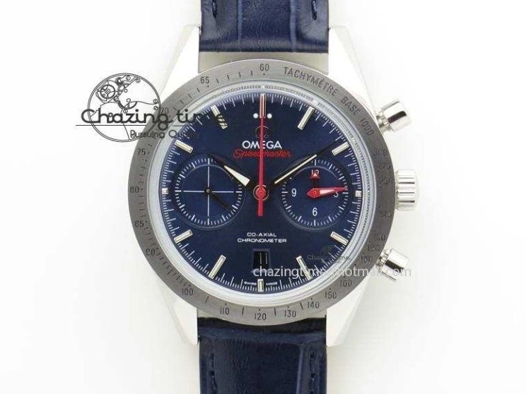 0316 Popular De Ville MK 1:1 Best Edition RG White Dial On Black Leather Asian Seagull T1701 (Sec@6) 8237